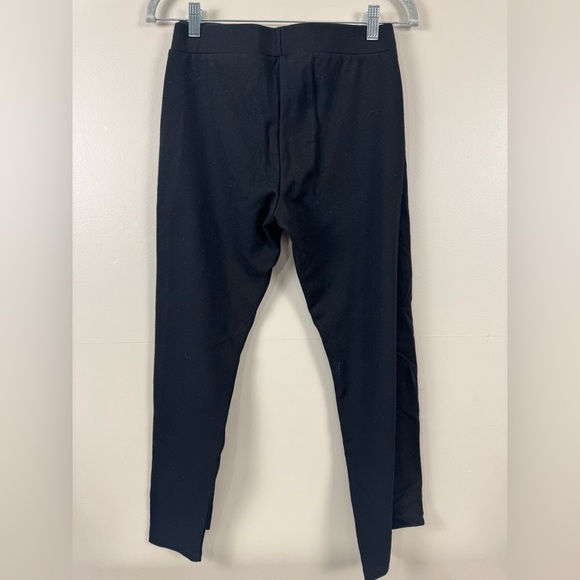 Lou & Grey Loft bundle set of two black leggings 1 cropped 1 regular length med - Picture 1 of 11
